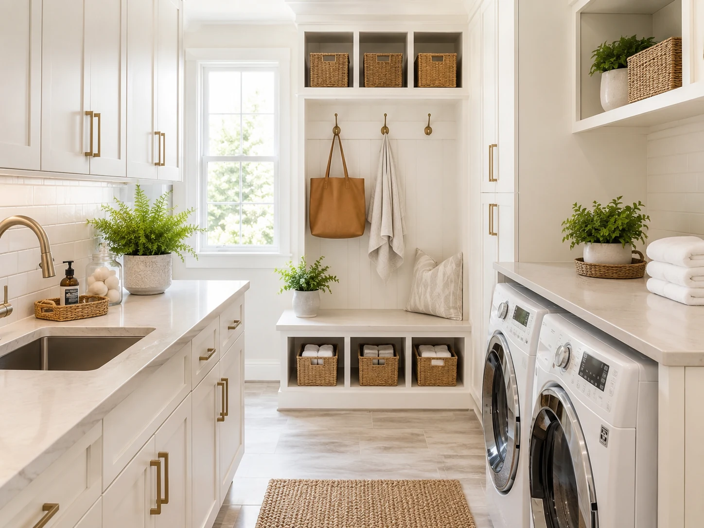 Laundry room flooring
